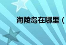 海陵岛在哪里（海陵岛的地理位置）