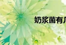 奶浆菌有几种（奶浆果）