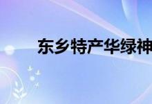 东乡特产华绿神蛋介绍（东乡神蛋）