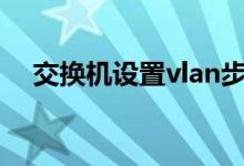 交换机设置vlan步骤（交换机设置教程）