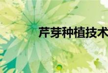 芹芽种植技术视频教程（芹芽）