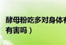 酵母粉吃多对身体有害吗（酵母粉吃多对身体有害吗）