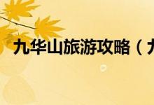 九华山旅游攻略（九华山旅游有什么攻略）