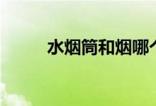 水烟筒和烟哪个危害大（水烟筒）