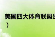 美国四大体育联盟是什么（北美体育四大联盟）