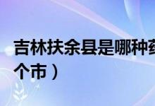吉林扶余县是哪种药材之乡（吉林扶余县是哪个市）