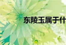 东陵玉属于什么档次（东陵玉）