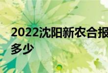 2022沈阳新农合报销多少钱 报销比例标准是多少 