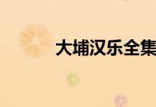 大埔汉乐全集曲谱（大埔汉乐）