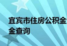 宜宾市住房公积金查询 宜宾市个人住房公积金查询