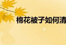 棉花被子如何清洗（棉花被怎么洗）