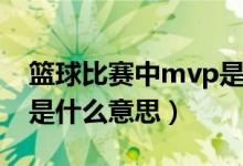 篮球比赛中mvp是什么意思（球场上的mvp是什么意思）