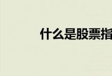 什么是股票指数（有哪些种类）