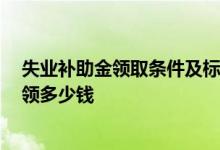 失业补助金领取条件及标准2022是哪些 失业补助金每个月领多少钱 