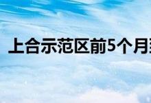 上合示范区前5个月到发中欧班列增长超3成