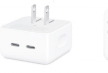 您现在可以订购带有双USBC端口的Apple新款35W电源适配器