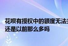 花呗有授权中的额度无法关闭咋办 关闭花呗后以后开通额度还是以前那么多吗