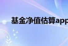 基金净值估算app 基金净值估算准不准