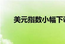 美元指数小幅下调 黄金价格震荡波动