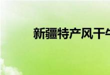 新疆特产风干牛肉干（新疆特产）