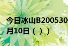 今日冰山B200530股票行情分析（2020年12月10日（））