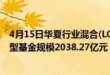 4月15日华夏行业混合(LOF)基金怎么样（2020年公司股票型基金规模2038.27亿元）