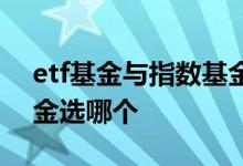 etf基金与指数基金哪个好 etf基金和指数基金选哪个