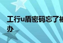 工行u盾密码忘了被锁 工行u盾密码忘了怎么办