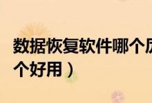 数据恢复软件哪个厉害免费（数据恢复软件哪个好用）