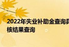 2022年失业补助金查询具体流程 12333查询失业补助金审核结果查询 