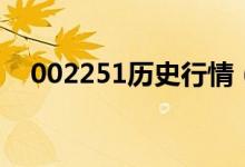 002251历史行情（002262市盈率多少）