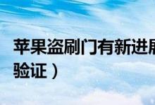 苹果盗刷门有新进展（建议用户开启双层身份验证）