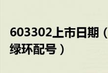 603302上市日期（鑫广绿环中签号查询 鑫广绿环配号）