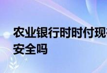 农业银行时时付现在能买吗 农业银行时时付安全吗