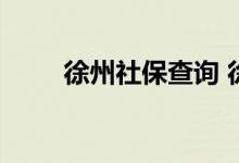 徐州社保查询 徐州个人社保卡查询