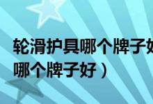 轮滑护具哪个牌子好轮滑护具选购（轮滑护具哪个牌子好）