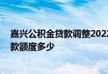 嘉兴公积金贷款调整2022 首次使用住房公积金买首套房贷款额度多少 
