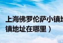 上海佛罗伦萨小镇地址交通（上海佛罗伦萨小镇地址在哪里）