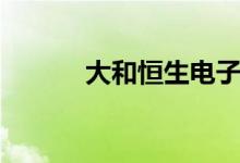 大和恒生电子目标价（大和恒）
