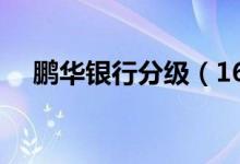 鹏华银行分级（160631）利润情况查询