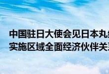 中国驻日大使会见日本丸红公司会长：一致同意加快高质量实施区域全面经济伙伴关系