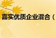 嘉实优质企业混合（070099）基金投资分析