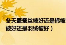 冬天盖蚕丝被好还是棉被好还是羽绒被好（蚕丝被好还是棉被好还是羽绒被好）