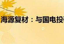 海源复材：与国电投研究院签署合作终止协议