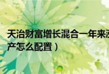 天治财富增长混合一年来涨了多少（2021年第四季度基金资产怎么配置）