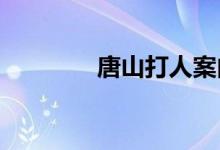 唐山打人案由廊坊警方侦办