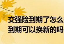 交强险到期了怎么换新的标志 交强险标志没到期可以换新的吗