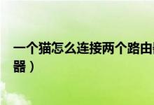 一个猫怎么连接两个路由器视频（一个猫怎么连接两个路由器）