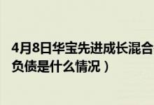 4月8日华宝先进成长混合基金基本费率是多少（该基金分红负债是什么情况）