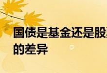 国债是基金还是股票 银行存款国债基金股票的差异